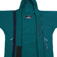 Two Bare Feet Kids Weatherproof Packable Changing Robe & Travel Bag - Sea Green / Sea Green Extra Image 2 Preview